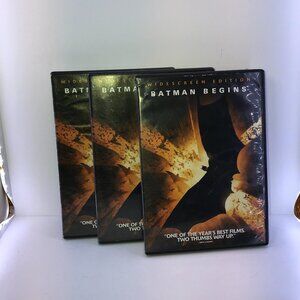 Batman Begins DVD, Wide Screen